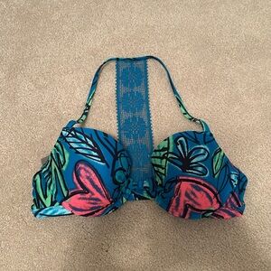 NWT! Aerie front clasp swim top!